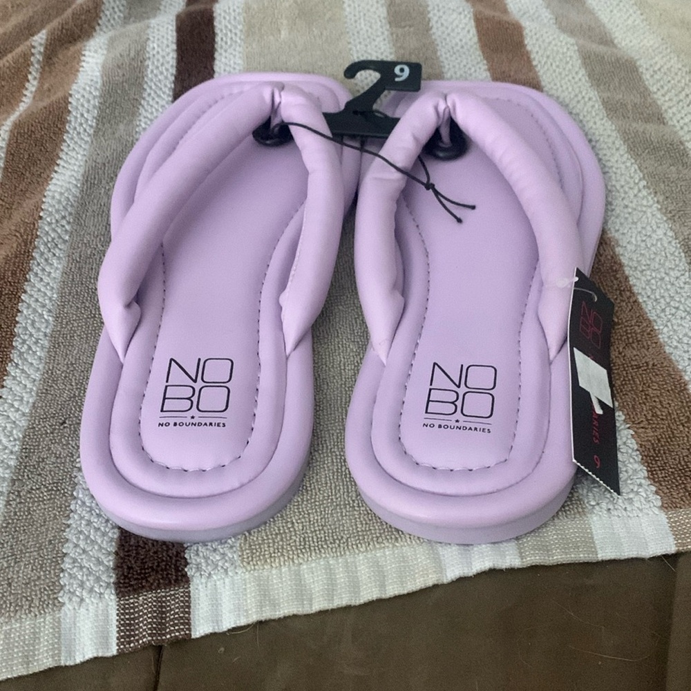 Lavender sandals